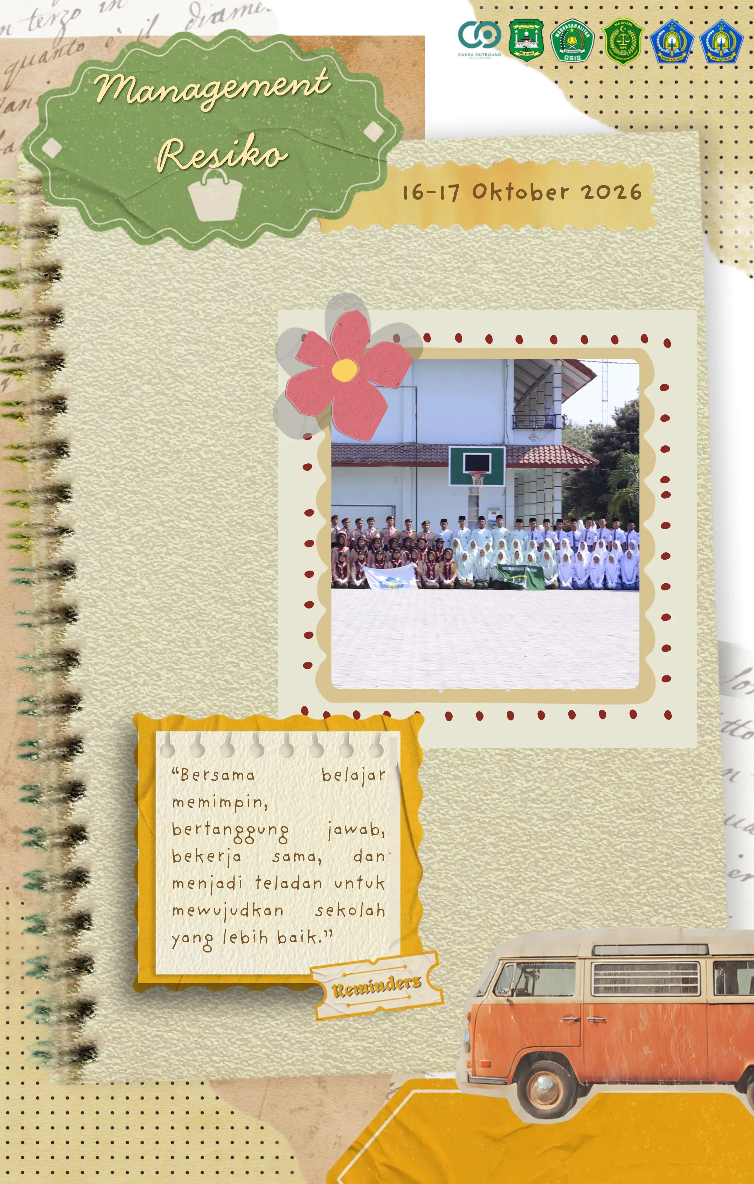 Cover kegiatan LDKS MA. Riyadlotut Thalabah Sedan 2026