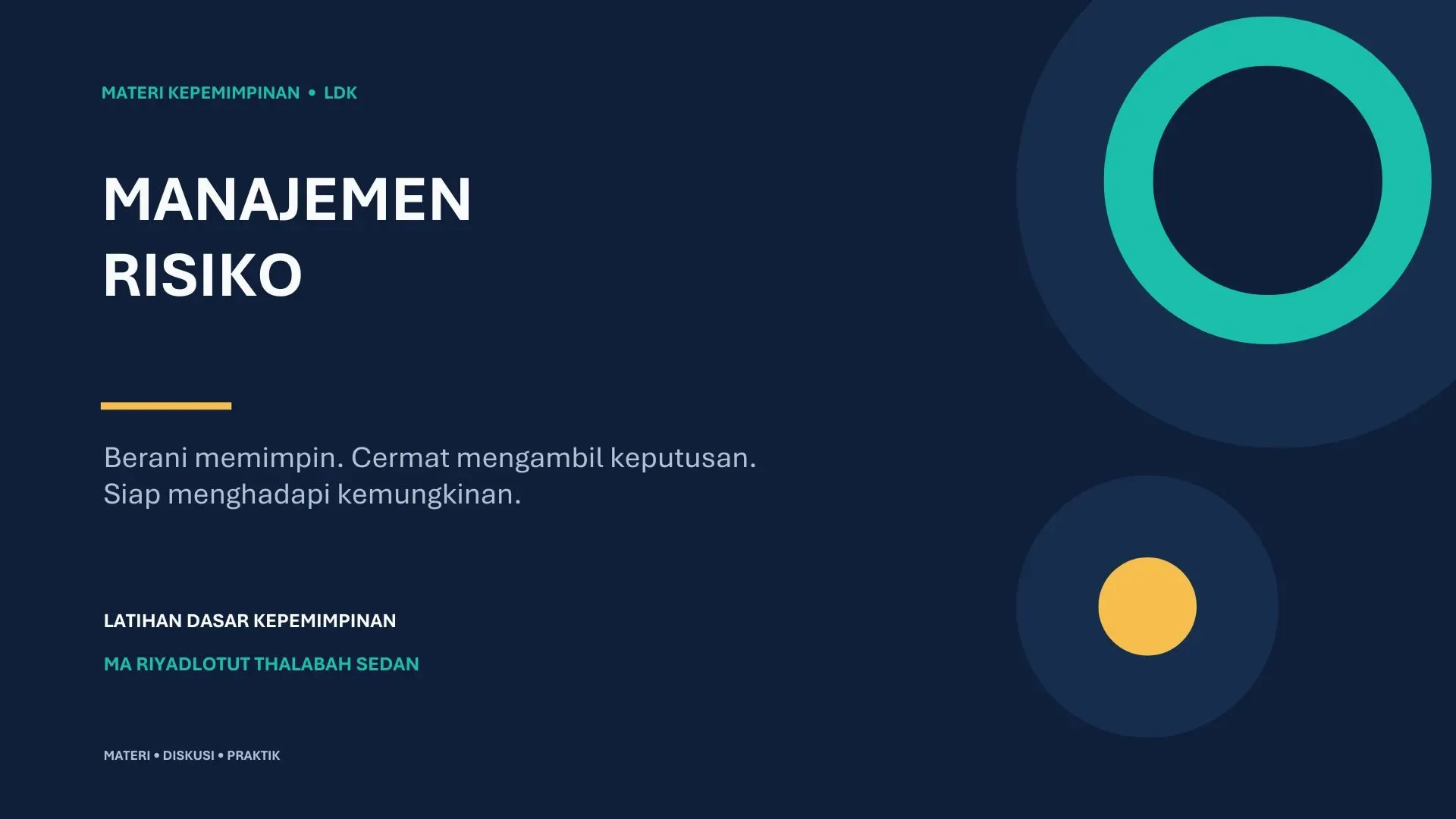 Thumbnail MANAJEMEN RESIKO BY KAK SUHARDI