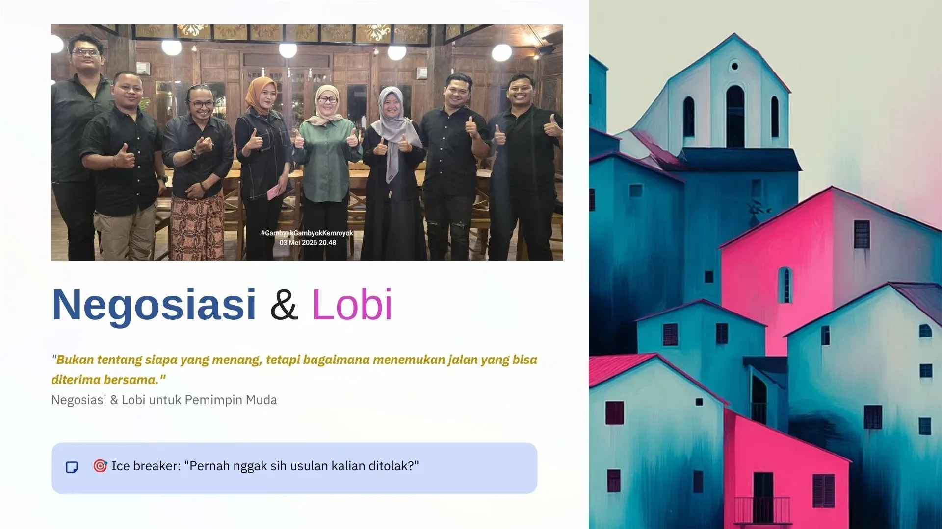 Thumbnail LOBI & NEGOSIASI BY KAK HAMIM