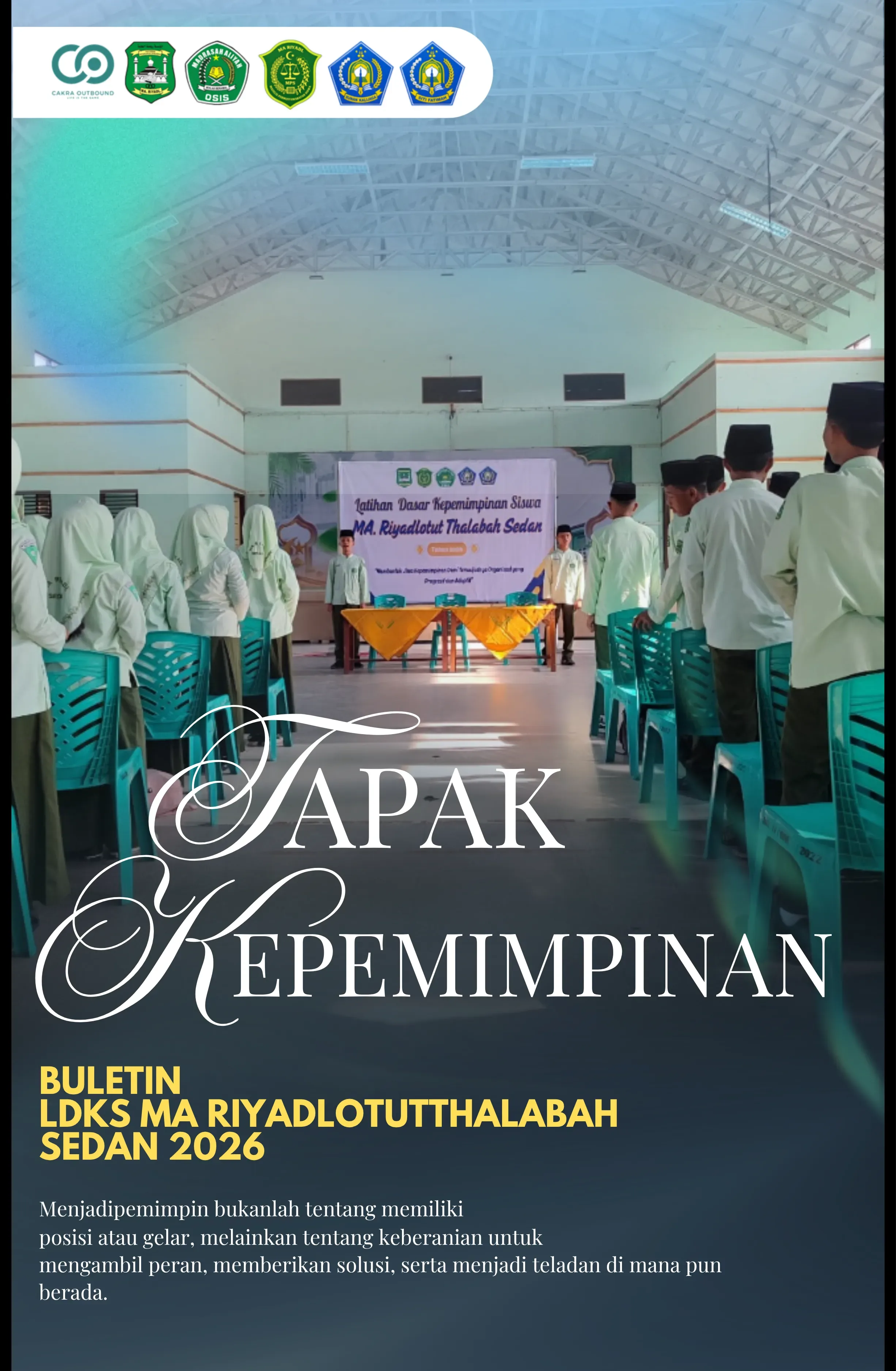 Cover kegiatan LDKS MA. Riyadlotut Thalabah Sedan 2026